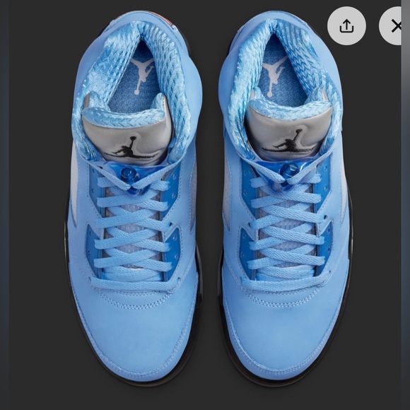 ❌SOLD❌ Nike Air Jordan 5 Retro “UNC” sneakers, New in Box, M13 - Picture 4 of 9